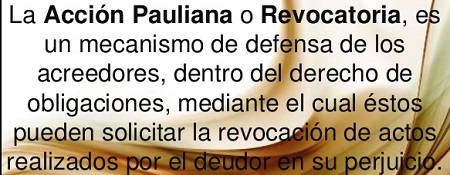accion pauliana