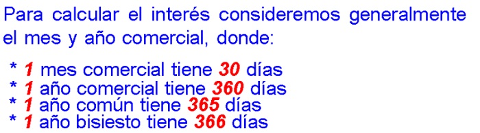 bases de ano comercial