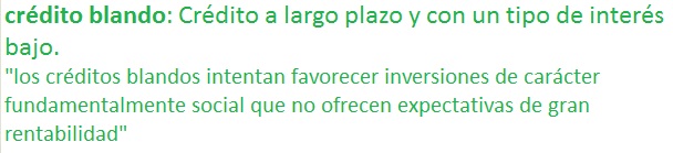 credito blando