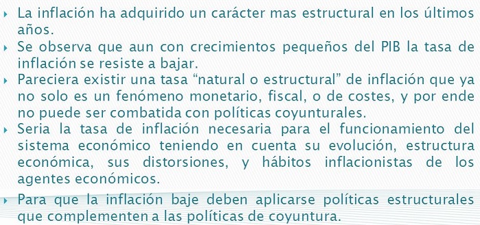 inflacion estructural