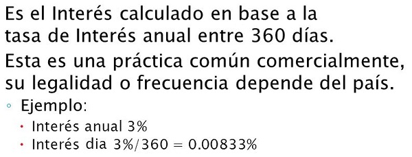 interes comercial