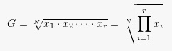 media geometrica